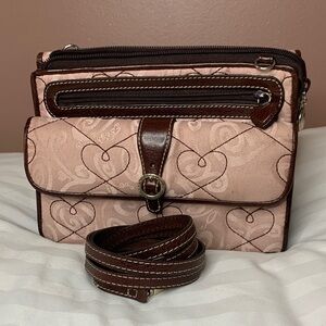 Brighton Aileen Trifold Crossbody Bag